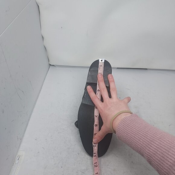 Gucci Queercore Black Bee Lace Up Buckle Strap Boot - Picture 9 of 11